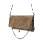 Bolso Sobre de piel serpiente