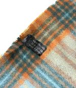 Bufandas de cuadros azul