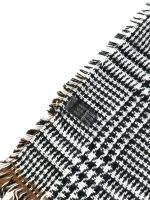 Bufanda de cuadros reversible