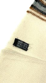 Bufanda de estampado beige