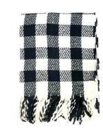 Bufanda con estampado a cuadros