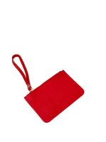 Cartera de mano de piel para pasaporte