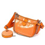 Bolsos bandoleras con Monedero circular