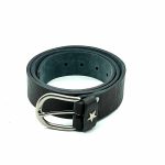 Cinturón piel vacuno estrella sostenible y artesanal