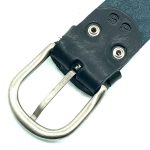 Cinturón de piel vacuno tachuelas de curtición ecológica