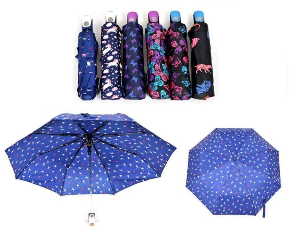 Paraguas corto diseño animales Paraguas corto diseño animales
