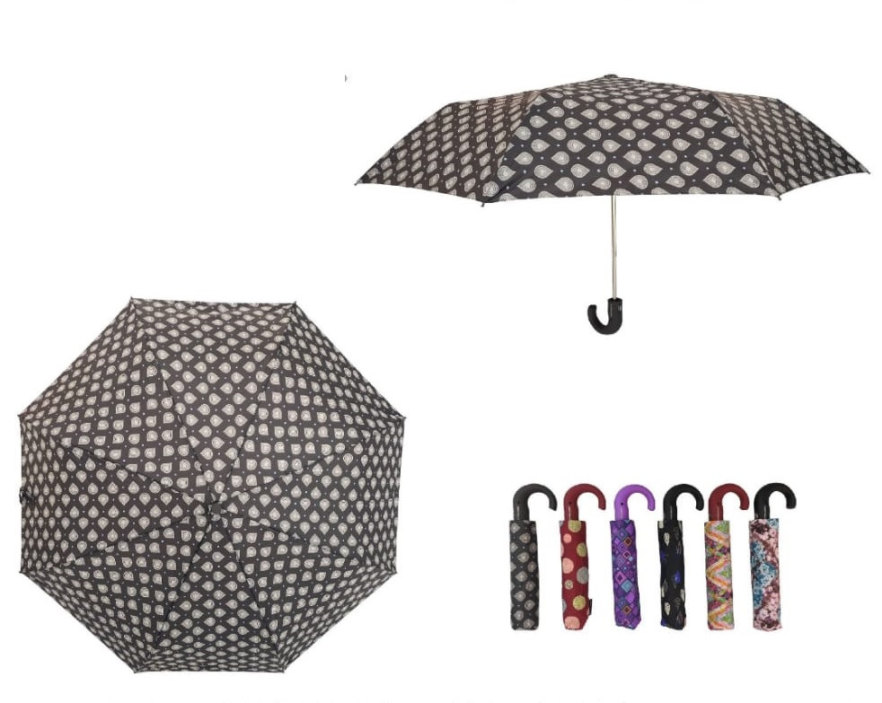 Paraguas corto diseño muchos colores