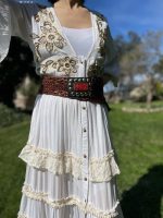 Vestido largo bohemio diseño floral