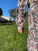 Vestido veraniego corto multicolor