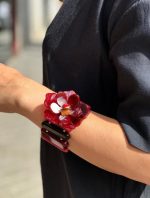 Pulsera nácar diseño flor