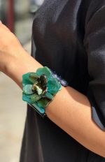 Pulsera nácar diseño flor