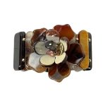 Pulsera nácar diseño flor