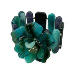 Pulsera nácar diseño flor