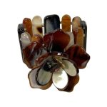 Pulsera nácar diseño flor