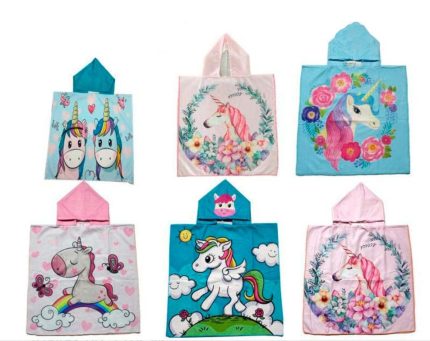 Toallas de playa para niña con capucha