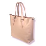 Bolso Piel estilo Shopper con bolsillo frontal
