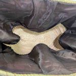 Cesta Paja Corazón con forro y asas de piel