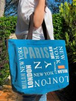 Bolso sintético shopper de gran capacidad