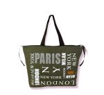 Bolso sintético shopper de gran capacidad