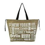 Bolso Shopper de gran capacidad con 2 asas largas