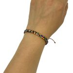 Pulsera fina artesanal Wayuu