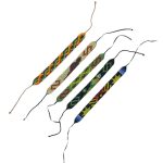 Pulsera étnica tipo Wayuu de tela de algodón