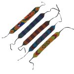 Pulsera artesanal de algodón estilo Wayuu