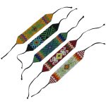 Pulsera étnica y artesanal ancha estilo Wayuu