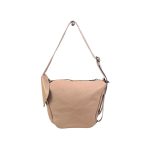 Bolso Mochila de piel con doble cierre