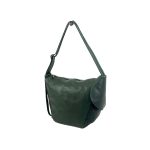 Bolso Mochila de piel con doble cierre