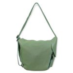 Bolso Mochila de piel con doble cierre