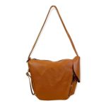 Bolso Mochila de piel con doble cierre