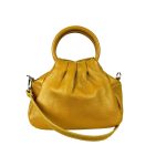 chic 0013 bolso piel italiana compacto mujer boton bolsillo trasero CG57775 8